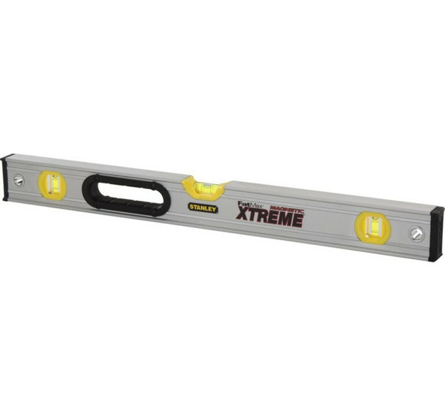 Stanley Μεταλλικό Fat Max Xl Αλφάδι Μαγνητικό 90cm με 3 μάτια