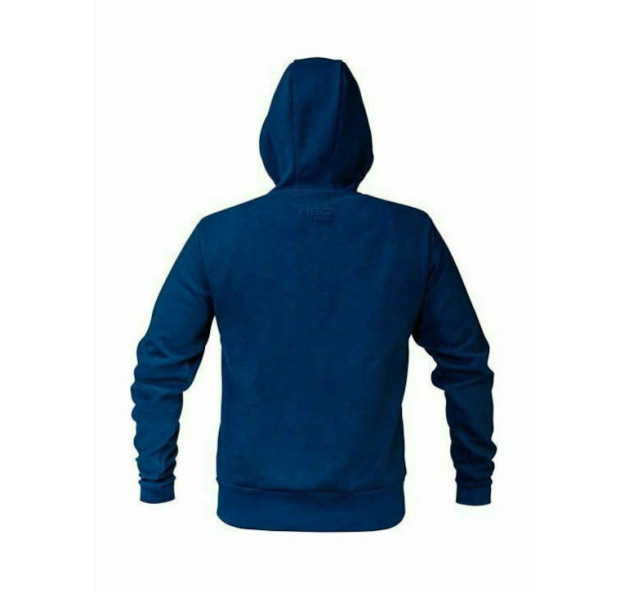 Neo Tools Ζακέτα Εργασίας Fleece με Κουκούλα Μπλε 81-511-L