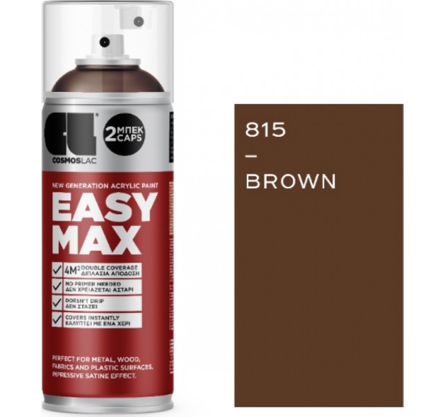 SPRAY EASY MAX 400ML BROWN NO 815