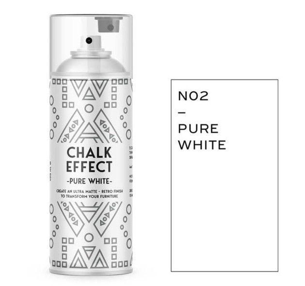 Cosmos Lac Chalk Effect Spray Κιμωλίας No2 Pure White 400ml