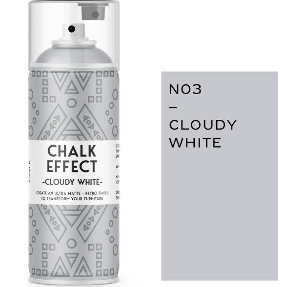 Cosmos Lac Chalk Effect Spray Κιμωλίας N03 Cloudy White 400ml