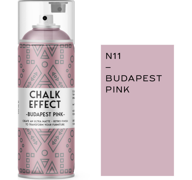 Cosmos Lac Chalk Effect Spray Κιμωλίας N14 Budapest Pink 400ml