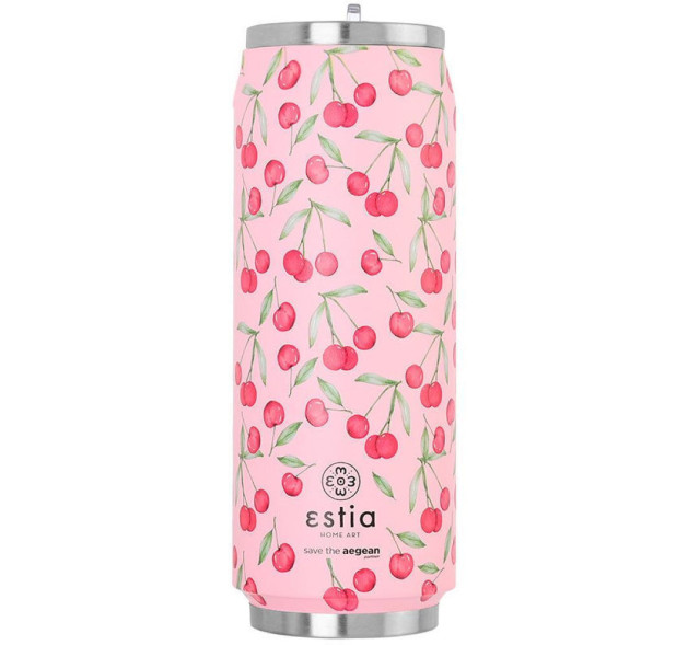 Estia Μπουκάλι Θερμός Cherry Rose 500ml