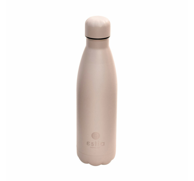 Estia Travel Flask Save Aegean Μπουκάλι Θερμός Taupe 500ml