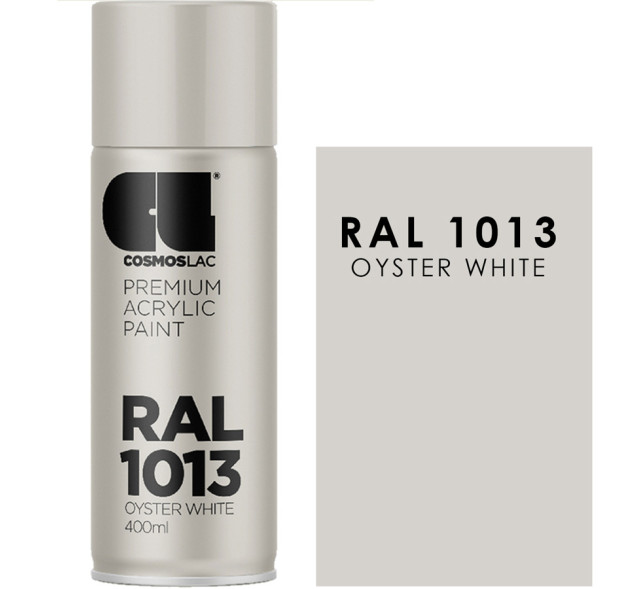 Cosmos Lac Σπρέι Βαφής Oyster white RAL1013 - N415 400ml