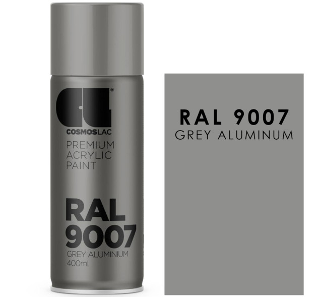 Cosmos Lac Σπρέι Βαφής Grey Aluminum RAL9007 - N427 400ml