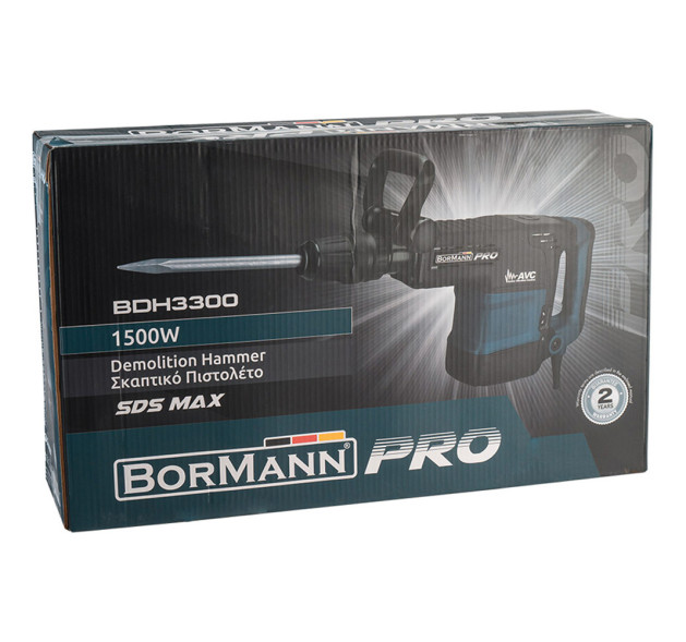 Bormann BDH3300 Κρουστικό Κατεδαφιστικό Ρεύματος 1500W