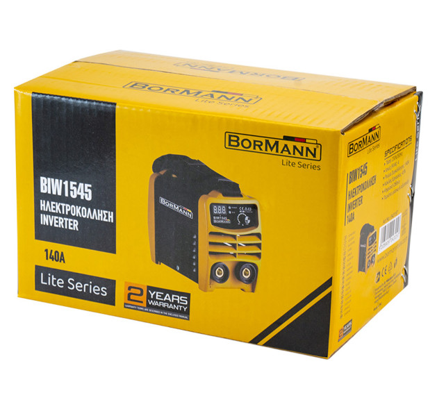 Bormann BIW1545 Ηλεκτροκόλληση Inverter 140A (max) Ηλεκτροδίου (MMA)