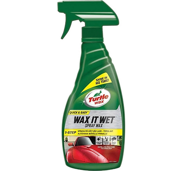 Turtle Wax Υγρό Γυαλίσματος για Αμάξωμα Wax It Wet FG7638 500ml