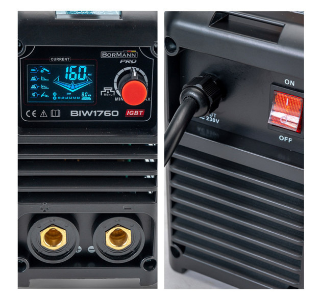 Bormann Pro 061960 Ηλεκτροκόλληση Inverter 160A (max) TIG