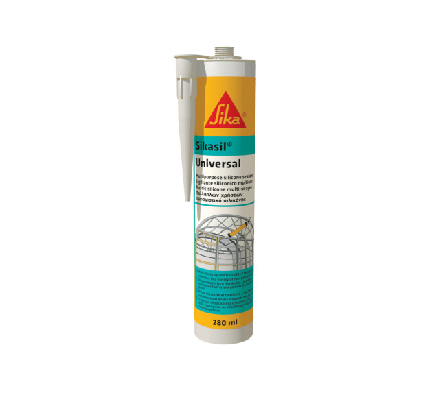 Sika Sikasil Universal Σφραγιστική Σιλικόνη Διάφανη 280ml