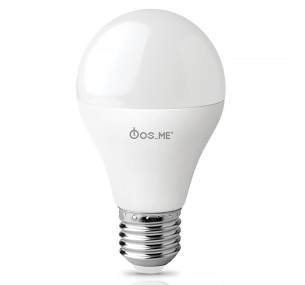 Fos me Λάμπα E27 LED A60 12W Ψυχρό Λευκό 6500K 1020lm 44-04711