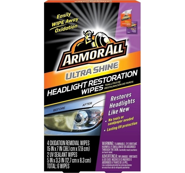 Armor All Headlight Restorer Wipes