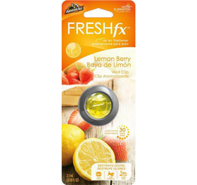 Armor All Αρωματικό Υγρό Αεραγωγού Αυτοκινήτου FRESHfx Lemon Berry 2.5ml