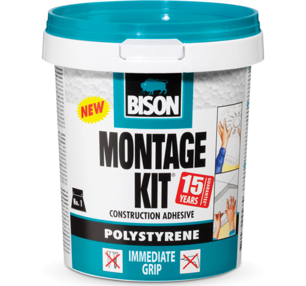 Bison Montage Kit Polystyrene Ξυλόκολλα 1kg