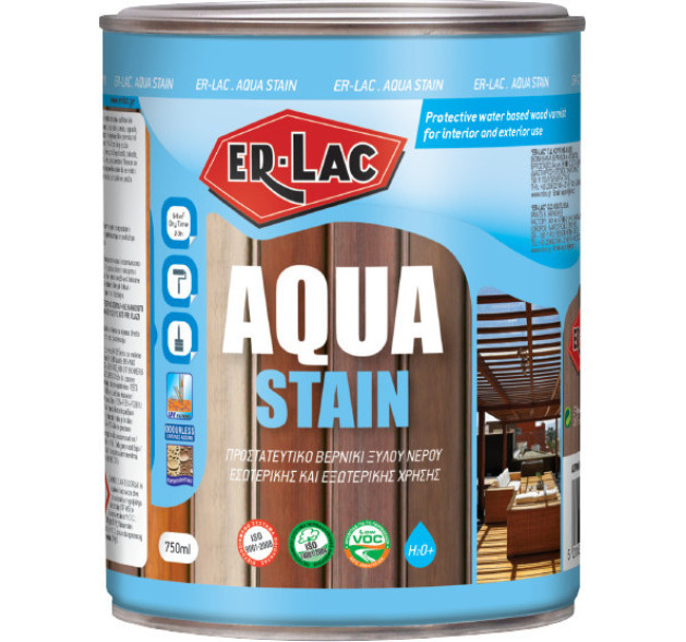 ER-LAC Aqua Stain Prime 2030-17 Συντηρητικό Ξύλου Νερού 750ml