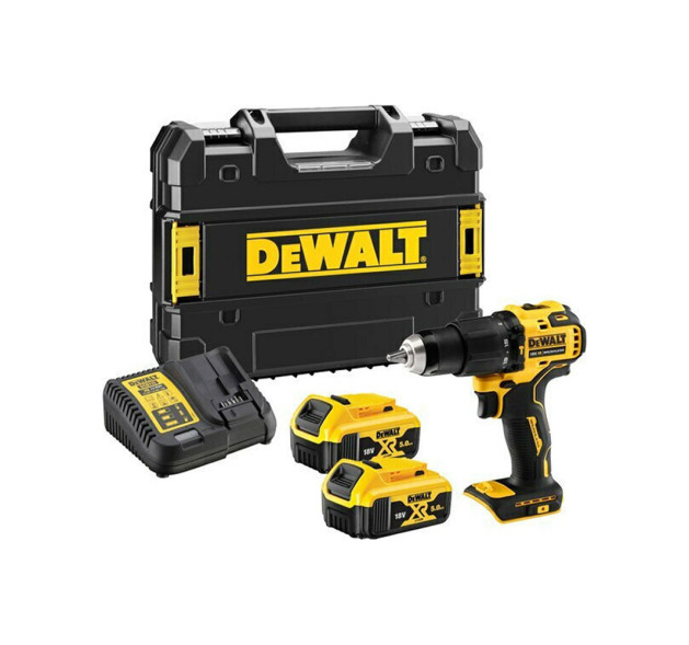 Dewalt XR Compact Κρουστικό Δραπανοκατσάβιδο Μπαταρίας 18V 2x5Ah