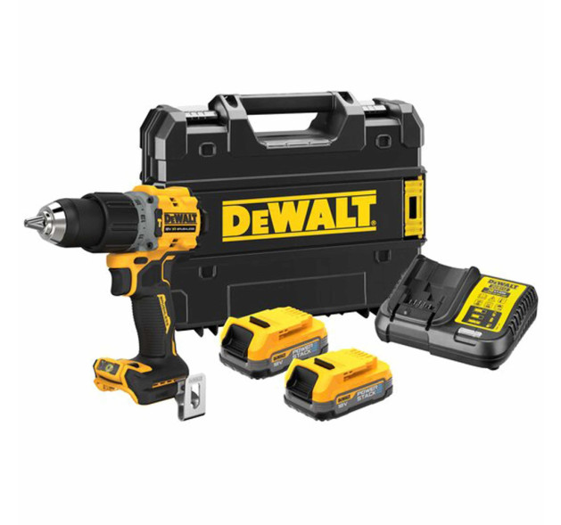 Dewalt X Powerstack Κρουστικό Δραπανοκατσάβιδο Μπαταρίας 18V