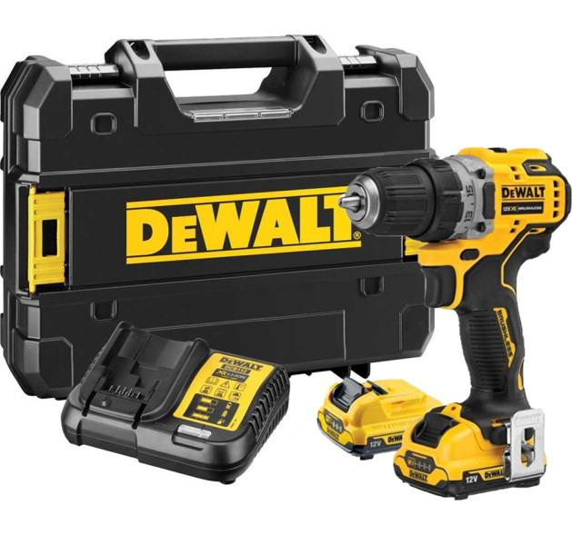 Dewalt DCD706D2 Κρουστικό Δραπανοκατσάβιδο Μπαταρίας 12V 2x2Ah