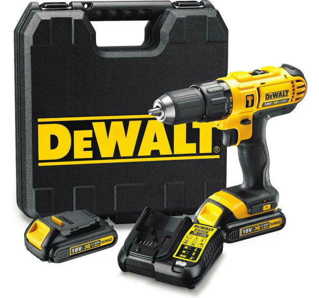 Dewalt DCD776C2 Κρουστικό Δραπανοκατσάβιδο Μπαταρίας 18V 2x1.3Ah