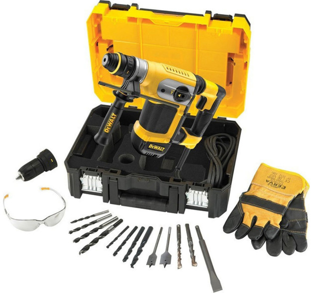 Dewalt D25417KT Κρουστικό Σκαπτικό Ρεύματος 1000W με SDS Plus D25417KT-QS