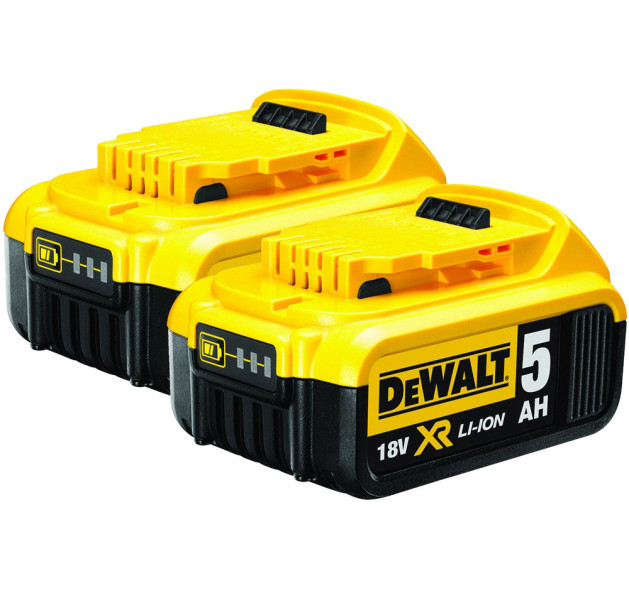 Dewalt DCM849P2 Περιστροφικός Αλοιφαδόρος 2x5Ah με Ρύθμιση Στροφών