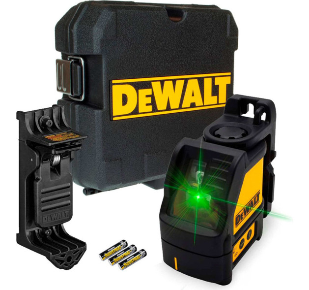 Dewalt DW088CG Αυτορυθμιζόμενο Γραμμικό Αλφάδι Laser Πράσινης Δέσμης