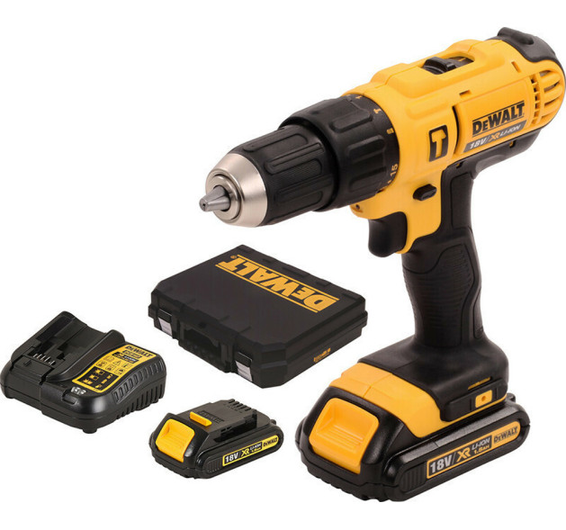 Dewalt DCD776C2 Κρουστικό Δραπανοκατσάβιδο Μπαταρίας 18V 2x1.3Ah