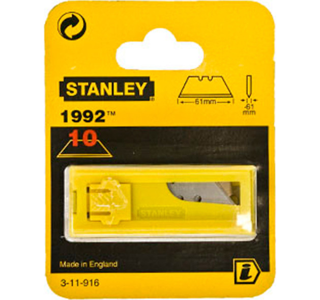 Stanley 1992 Λεπίδες Φαλτσέτας Ακριβείας 10τμχ