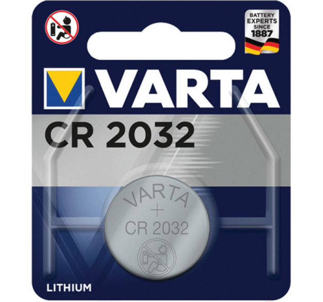 Varta Professional Electronics Μπαταρία Λιθίου Ρολογιών CR2032 3V 1τμχ