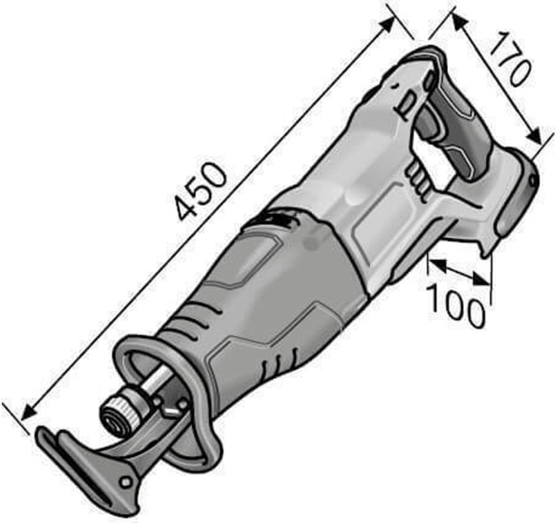 Flex Σπαθοσέγα RSP DW 18.0-EC C 18V Χωρίς Μπαταρία Brushless