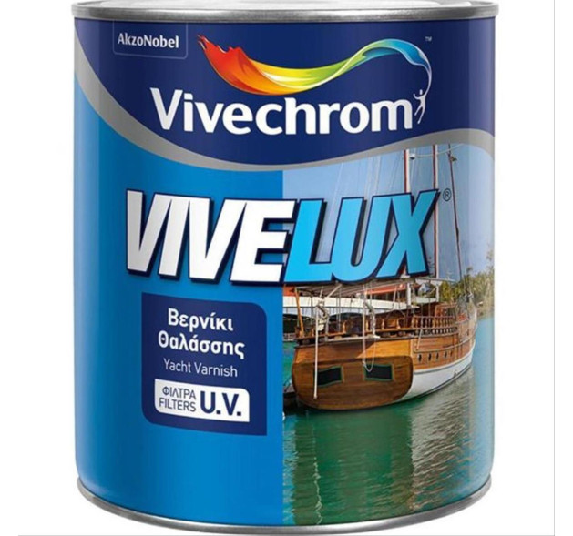 Vivechrom Vivelux Βερνίκι Επιφάνειας ’χρωμο Σατινέ 750ml