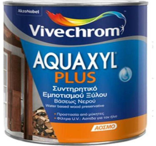 Vivechrom Aquaxyl Plus Συντηρητικό Ξύλου Νερού 501 ’χρωμο Ματ 2.5lt