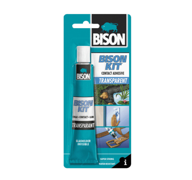 Bison Kit Κόλλα Μετάλλων Διάφανη 50ml