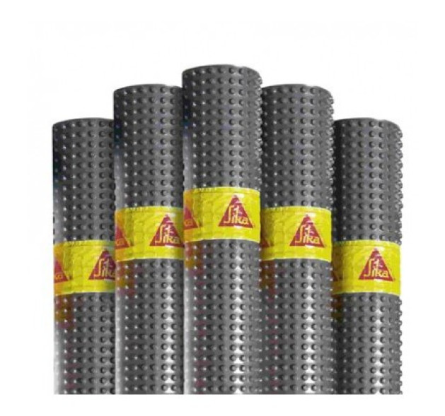 SIKA DRAIN-400 GR STAR (2.00X30) R060.0M2 - ΠΡΟΔΙΑΜΟΡΦΩΜΕΝΑ ΣΥΝΘΕΤΙΚΑ ΦΥΛΛΑ ΑΠΟΣΤΡΑΓΓΙΣΗΣ