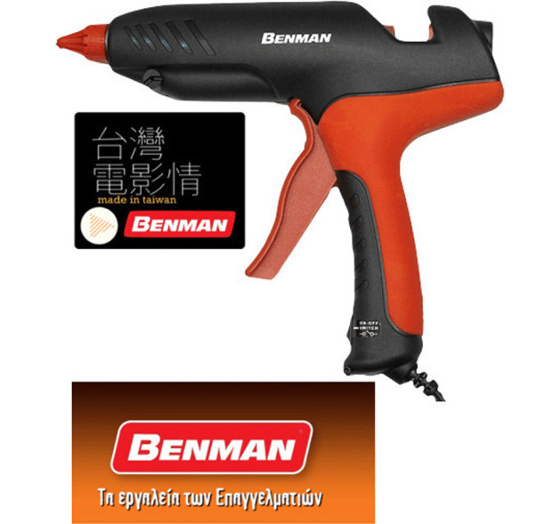 Benman PT-100 Πιστόλι Θερμοκόλλησης 100W για Ράβδους Σιλικόνης 11mm