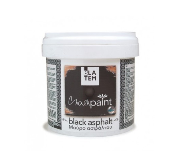 Blatem Χρώμα Κιμωλίας Chalk Paint Black Asphalt 500ml