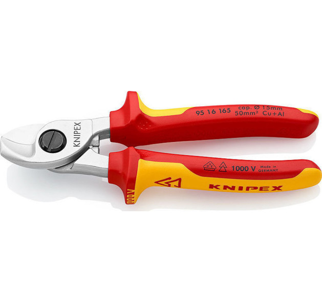 Knipex Κόφτης Καλωδίων Ηλεκτρολόγου Μήκους 165mm