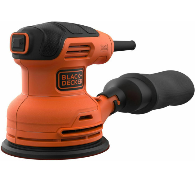 Black & Decker BEW210 Έκκεντρο Τριβείο 125mm Ρεύματος 230W με Σύστημα Αναρρόφησης