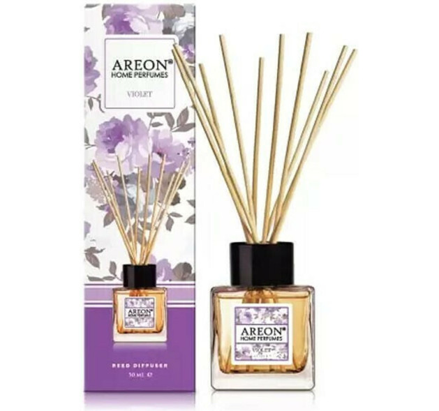 Αρωματικό Χώρου Areon με Sticks Botanic Violet 50ml