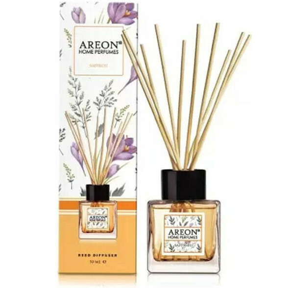 Aρωματικό Χώρου Areon με Sticks Botanic Saffron 50ml