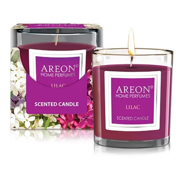 Αρωματικό Κερί Areon σε Βάζο Perfume Lilac 120gr