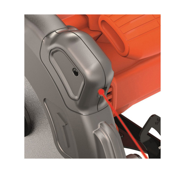 Black & Decker CS1250L Δισκοπρίονο 1250W με Σύστημα Αναρρόφησης