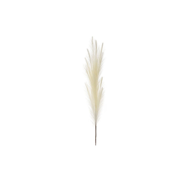 Τεχνητό Φυτό Pampas grass Λευκό 92cm