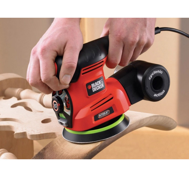 Black & Decker KA280K-QS Πολυτριβείο 220W με Ρύθμιση Ταχύτητας και με Σύστημα Αναρρόφησης