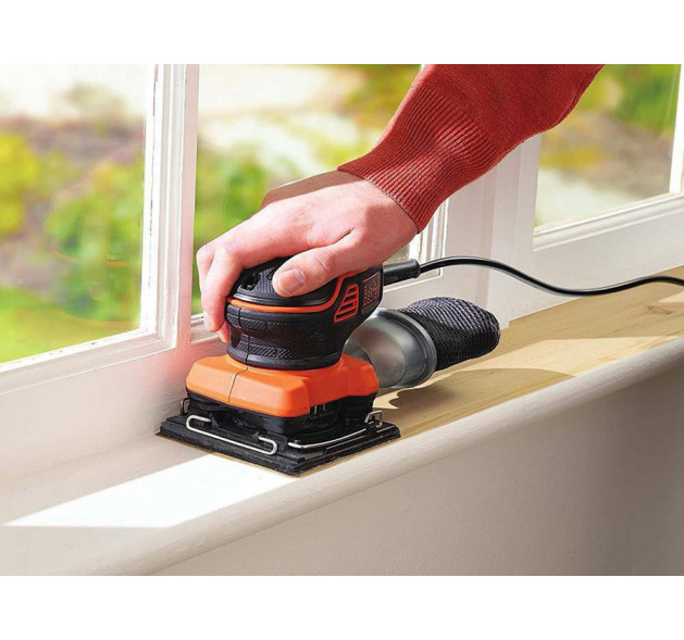 Black & Decker KA450-QS Παλμικό Τριβείο 220W με Σύστημα Αναρρόφησης