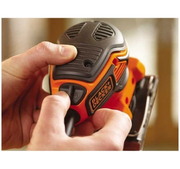 Black & Decker KA450-QS Παλμικό Τριβείο 220W με Σύστημα Αναρρόφησης