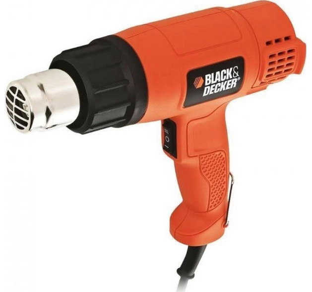 Black & Decker KX1650-QS Πιστόλι Θερμού Αέρα 1750W με Ρύθμιση Θερμοκρασίας εως και 600°C