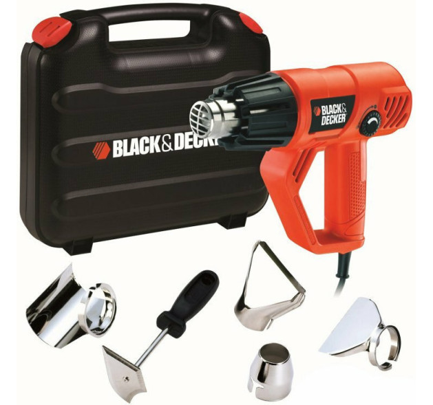 Black & Decker Πιστόλι Θερμού Αέρα 2000W