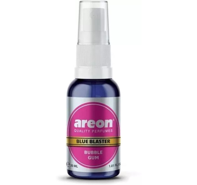 Αρωματικό Αυτοκινήτου Areon Σπρέι Blue Blaster Bubble Gum 30ml